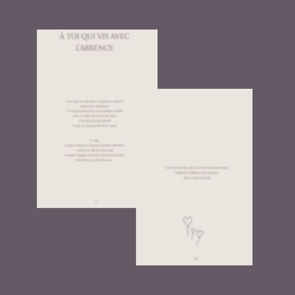 Lettre à ceux qui ont mal