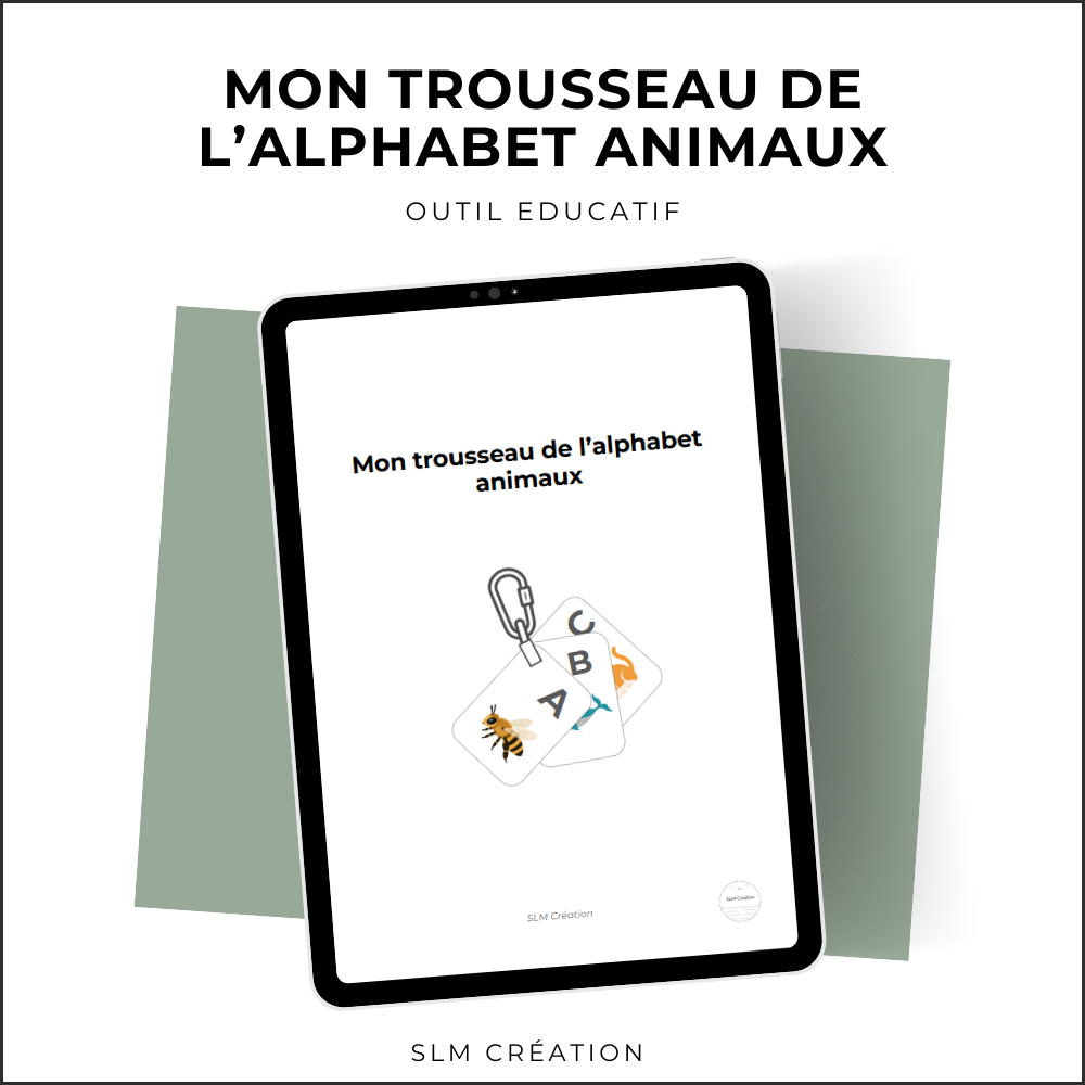 Mon trousseau de l'alphabet animaux
